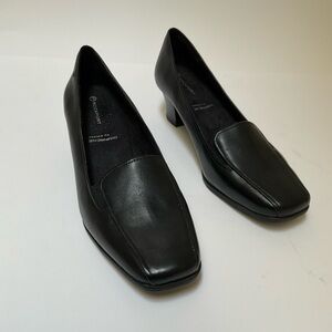 Rockport Adprene by. Adidas Women Black Leather Pumps Heels Size 8.5